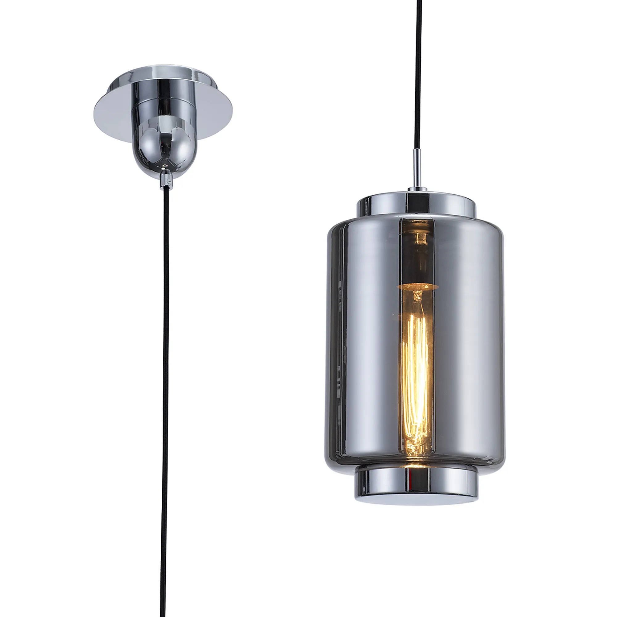 Jarras Polished Chrome Ceiling Lights Mantra Single Pendant Jarras Polished Chrome Ceiling Lights Mantra Single Pendant